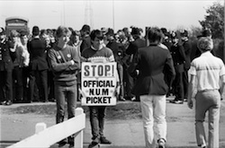 NUM picket pic NUM picket pic