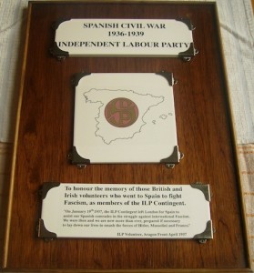 ILP Spain plaque pic