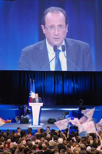 Hollande speaking