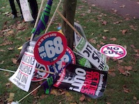 TUC 20Oct - placards