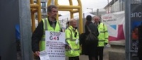 Asylum protest g4s