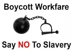 boycott workfare logo