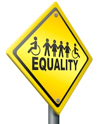 Disabled equality sign