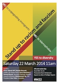 Stand up to racism flyer